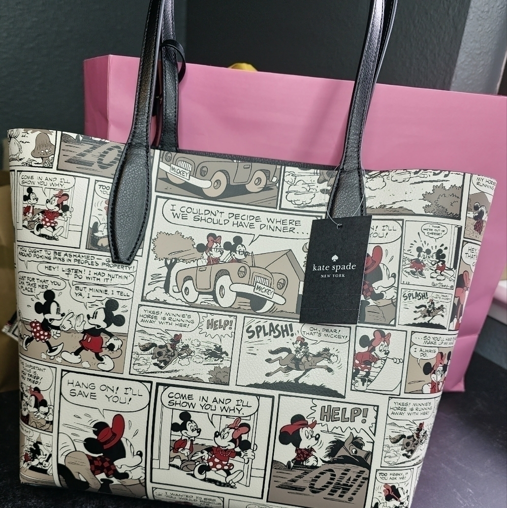 NWT Disney X Kate Spade New York Small Tote